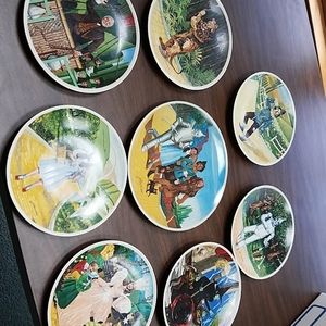 Collectors plates wizard of oz